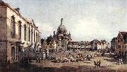 BELLOTTO, Bernardo New Market Square in Dresden from the Jdenhof oil painting picture wholesale